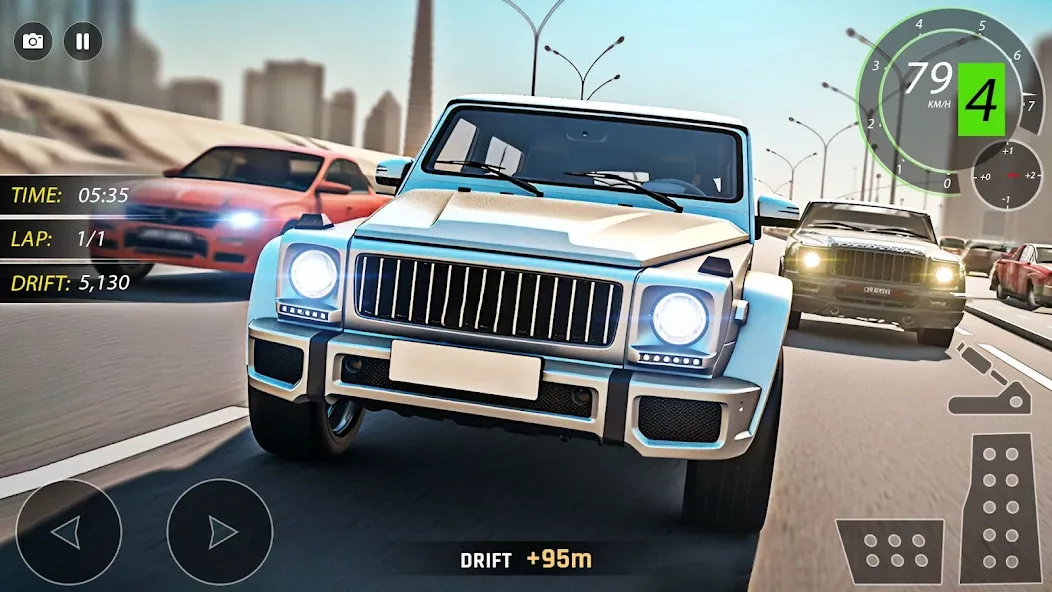 Highway Drifting Racing Games  [МОД Unlimited Money] Screenshot 4