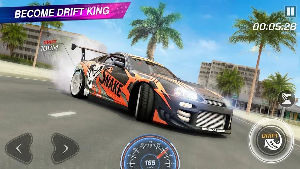 Extreme Car Driving: Car Drift  [МОД Все открыто] Screenshot 5