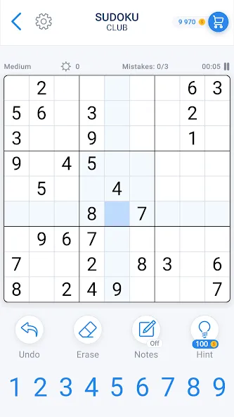 Sudoku Game - Daily Puzzles  [МОД Много денег] Screenshot 3