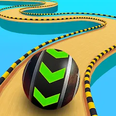 Взлом Fast Ball Jump - Going Ball 3d (Скай Болл Джамп)  [МОД Mega Pack] - полная версия apk на Андроид