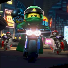 Взломанная Go Ninja Moto Race (Го Ниндзя Мото Гонка)  [МОД Бесконечные деньги] - последняя версия apk на Андроид