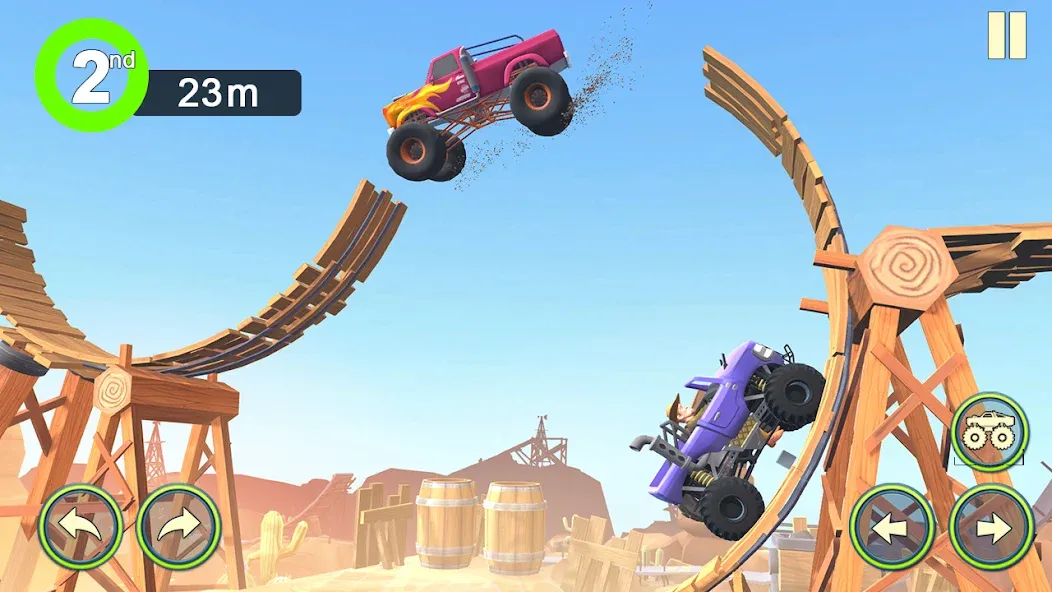 Monster Truck Crush (Монстр Трак Стант)  [МОД Unlimited Money] Screenshot 5