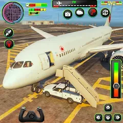 Взломанная Real Flight Sim Airplane Games (Реал Флайт Сим Авиасимуляторы игры на самолеты)  [МОД Menu] - стабильная версия apk на Андроид