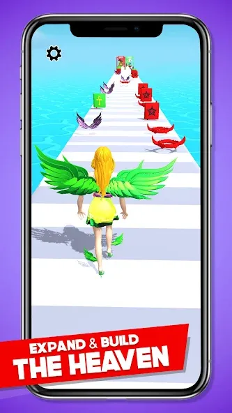 Heaven Life Rush! Paradise Run  [МОД Unlimited Money] Screenshot 2