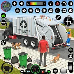 Взломанная Truck Driving Games Truck Game (Трак Драйвинг игры Трак игра)  [МОД Unlocked] - полная версия apk на Андроид