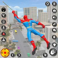 Скачать взлом Spider Rope Hero Spider Games  [МОД Бесконечные деньги] - последняя версия apk на Андроид