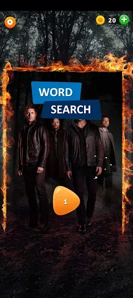 Supernatural Word Search (упернатуральный поиск слов)  [МОД Menu] Screenshot 1