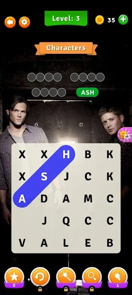 Supernatural Word Search (упернатуральный поиск слов)  [МОД Menu] Screenshot 2