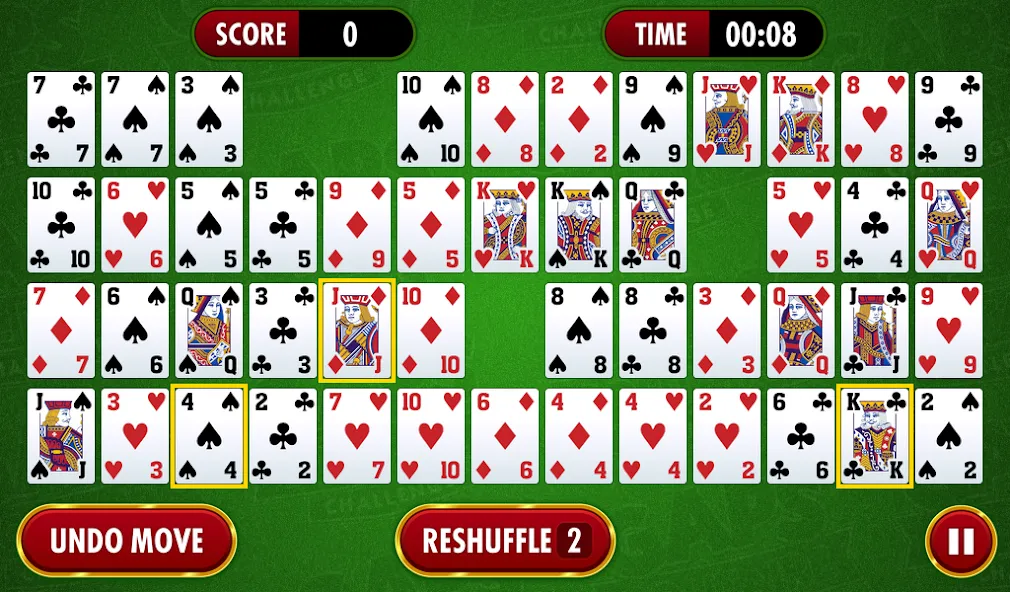 Gaps Solitaire Challenge (Гапс Солитер Челлендж)  [МОД Unlocked] Screenshot 4