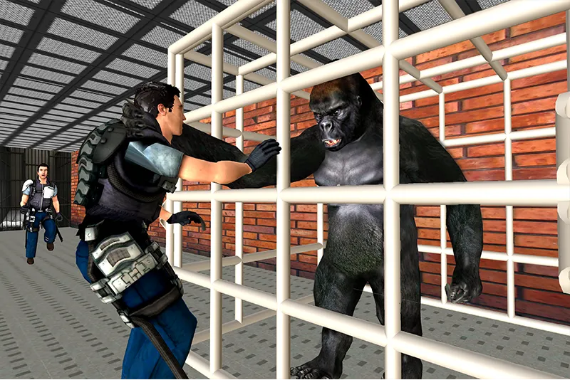 Gorilla Smash City Escape Jail  [МОД Unlimited Money] Screenshot 3