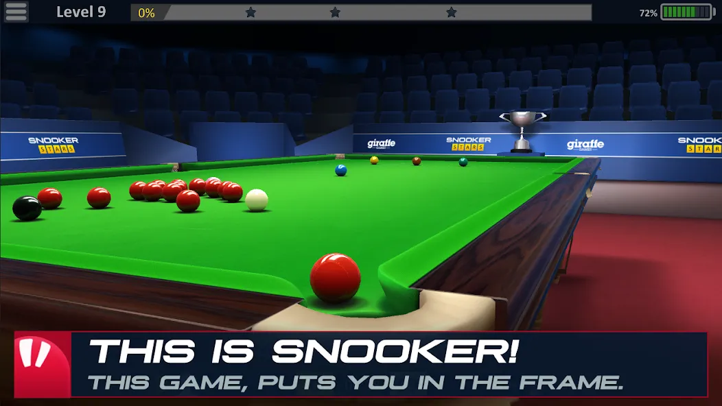 Snooker Stars - 3D Online Spor (Снукер Старс)  [МОД Меню] Screenshot 1