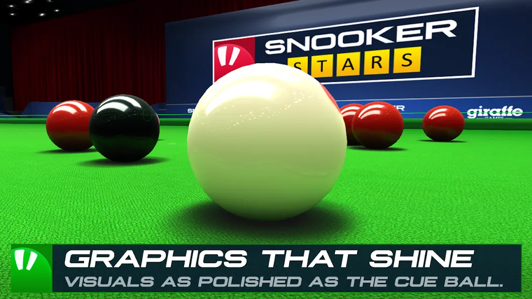 Snooker Stars - 3D Online Spor (Снукер Старс)  [МОД Меню] Screenshot 3