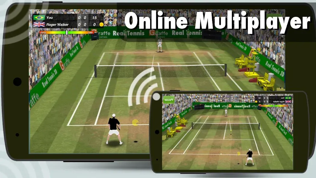 Tennis Champion 3D - Online Sp  [МОД Меню] Screenshot 2