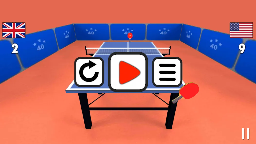 Table Tennis 3D  [МОД Бесконечные монеты] Screenshot 4