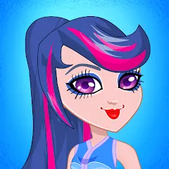 Взлом Pony College Student Dress Up (Пони Студент Колледжа Одеваются)  [МОД Бесконечные деньги] - последняя версия apk на Андроид