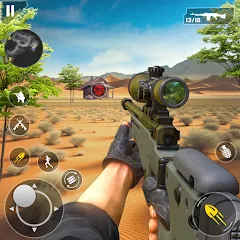 Скачать взлом Fps Shooting Gun War: Gun Game  [МОД Mega Pack] - полная версия apk на Андроид