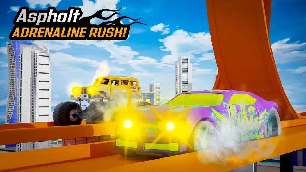 Nano Monster Truck Jam Game  [МОД Mega Pack] Screenshot 3