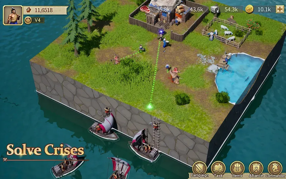 Game of Empires:Warring Realms (Уорринг Нейшенс)  [МОД Много денег] Screenshot 4