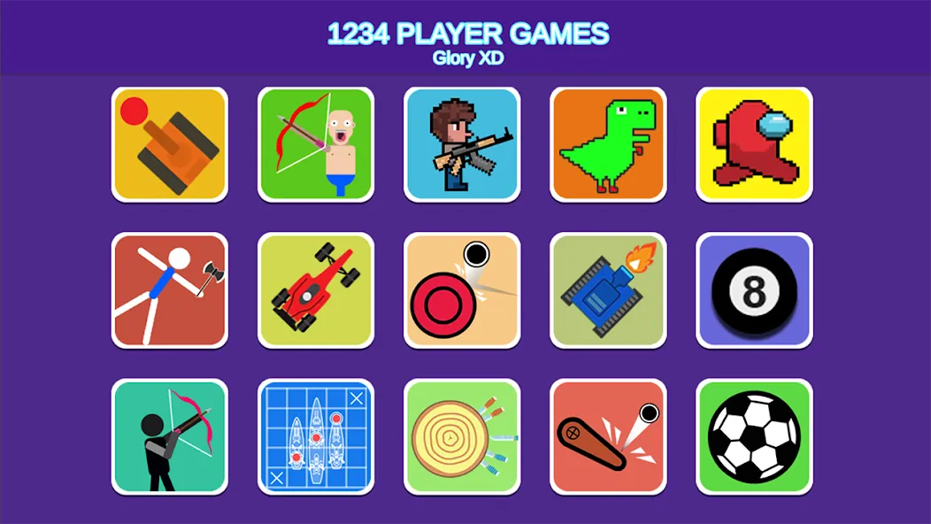 1234 Player Mini Game  [МОД Unlocked] Screenshot 1