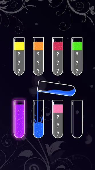 Water Sort - Color Puzzle Game (Уотер Сорт)  [МОД Много денег] Screenshot 4