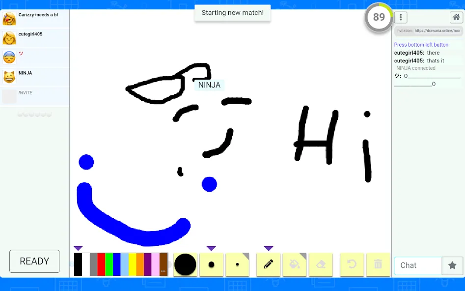 Drawaria.Online - Pictionary /  [МОД Unlimited Money] Screenshot 5