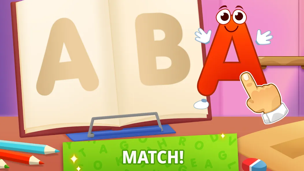 ABC kids! Alphabet, letters  [МОД Mega Pack] Screenshot 2