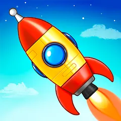 Скачать взломанную Rocket 4 space games Spaceship  [МОД Много монет] - полная версия apk на Андроид