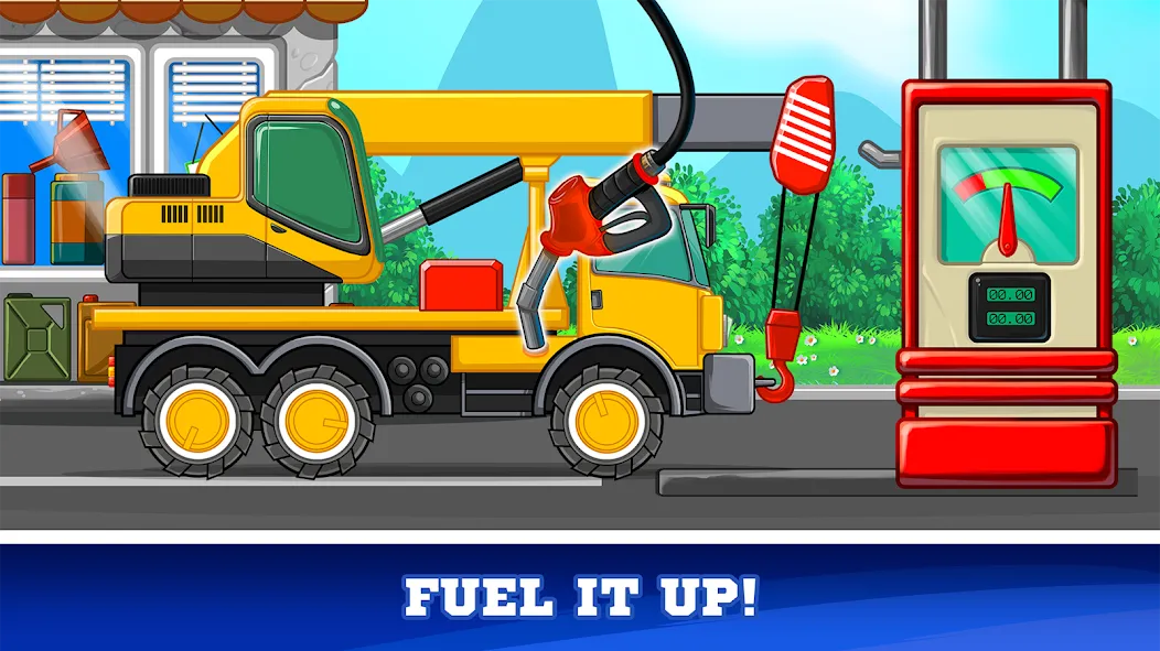 Kids Cars Games build a truck  [МОД Menu] Screenshot 4