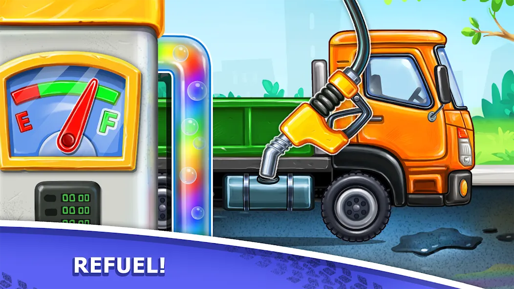 Truck games - build a house  [МОД Меню] Screenshot 2