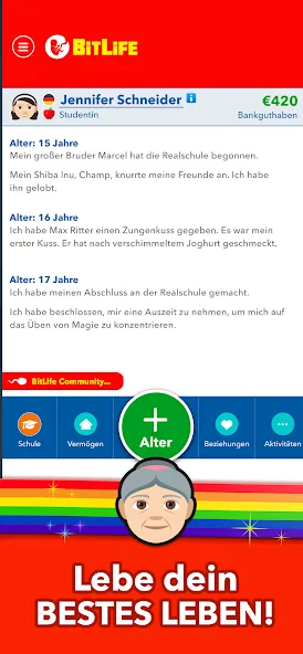 BitLife DE - Lebenssimulation (Битлайф ДЕ)  [МОД Unlocked] Screenshot 4