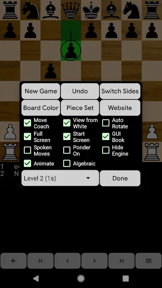 Chess for Android (Шахматы для )  [МОД Бесконечные монеты] Screenshot 3