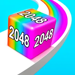 Взлом Jelly Run 2048 (Джелли Ран 2048)  [МОД Бесконечные деньги] - последняя версия apk на Андроид