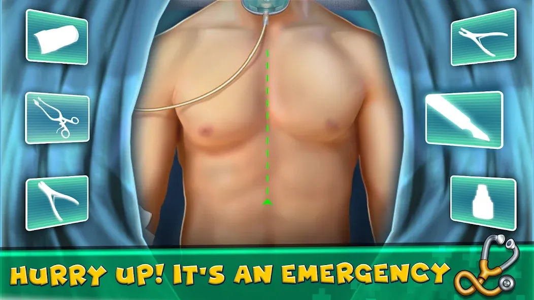 Hospital Surgeon: Doctor Game  [МОД Menu] Screenshot 3