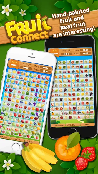 Fruit Connect (Фрукт Коннект)  [МОД Unlimited Money] Screenshot 1