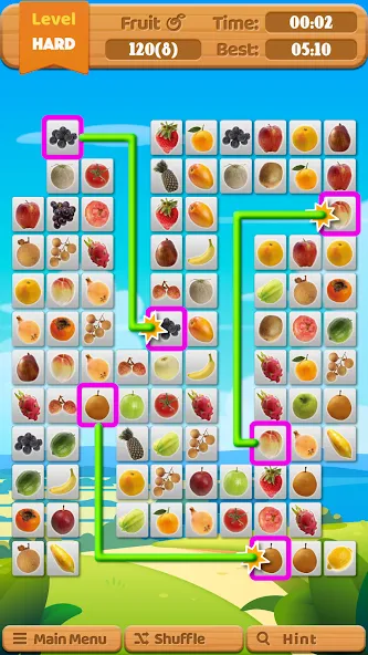 Fruit Connect (Фрукт Коннект)  [МОД Unlimited Money] Screenshot 2