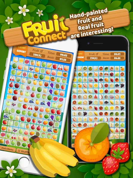 Fruit Connect (Фрукт Коннект)  [МОД Unlimited Money] Screenshot 5