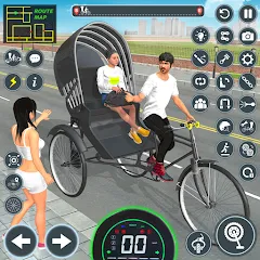 Скачать взлом BMX Cycle Games 3D Cycle Race (игры на велосипеде 3D гонка)  [МОД Unlimited Money] - стабильная версия apk на Андроид