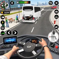 Скачать взлом Bus Simulator - Driving Games  [МОД Много монет] - полная версия apk на Андроид