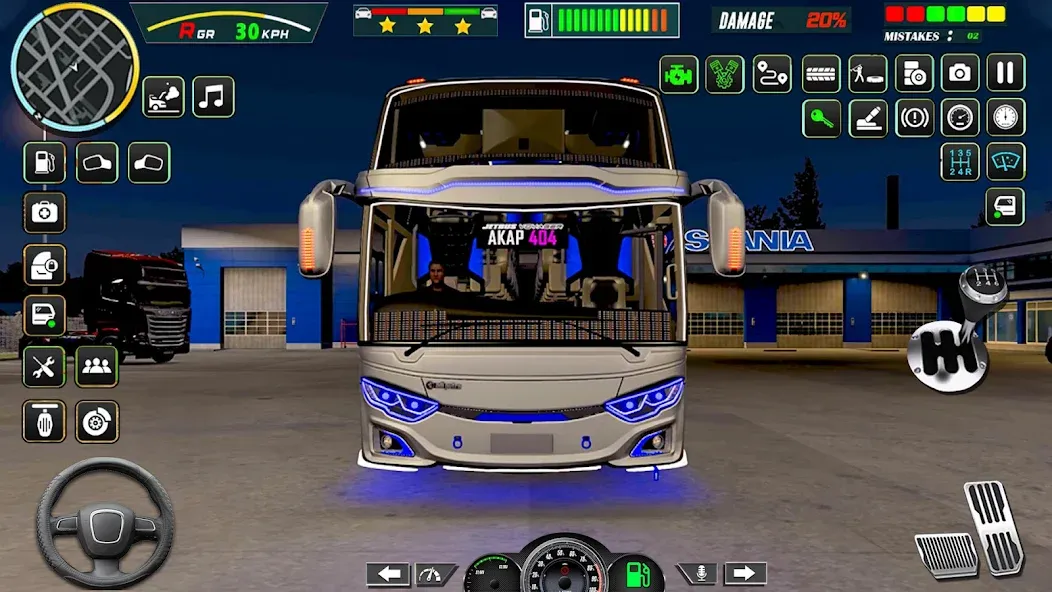 Public Coach Bus Driving Game (Паблик Коуч Бас Драйвинг Гейм)  [МОД Все открыто] Screenshot 2