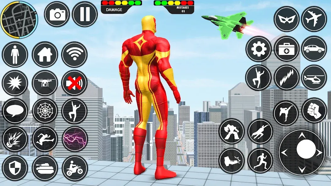 Rope Hero: Speed Hero Games (Роуп Хиро)  [МОД Unlimited Money] Screenshot 2