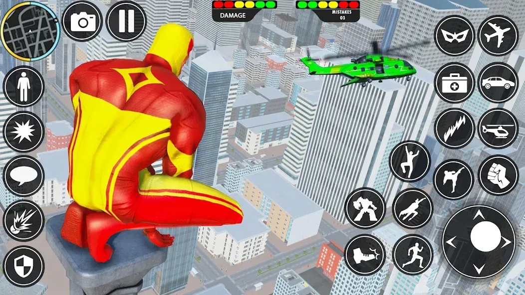 Rope Hero: Speed Hero Games (Роуп Хиро)  [МОД Unlimited Money] Screenshot 5