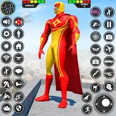 Скачать взломанную Rope Hero: Speed Hero Games (Роуп Хиро)  [МОД Unlimited Money] - полная версия apk на Андроид