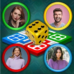 Взломанная Multiplayer Dice Ludo Games (Мультиплеер Дайс Лудо Игры)  [МОД Бесконечные деньги] - последняя версия apk на Андроид