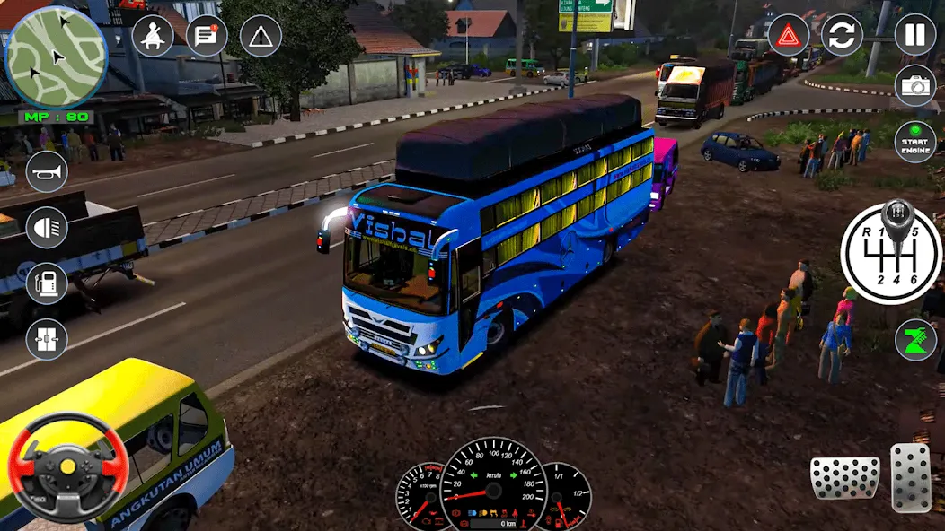 City Bus Driving: Bus Games 3D  [МОД Все открыто] Screenshot 1