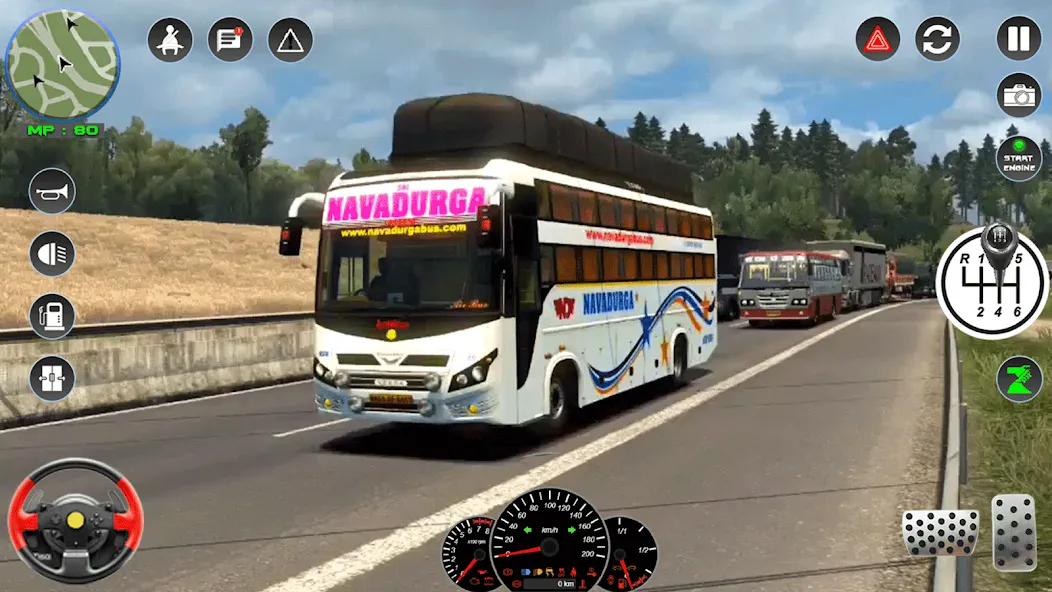 City Bus Driving: Bus Games 3D  [МОД Все открыто] Screenshot 3