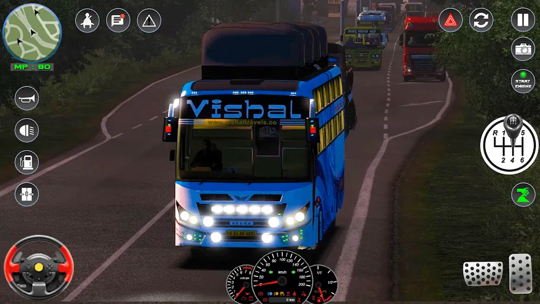 City Bus Driving: Bus Games 3D  [МОД Все открыто] Screenshot 5