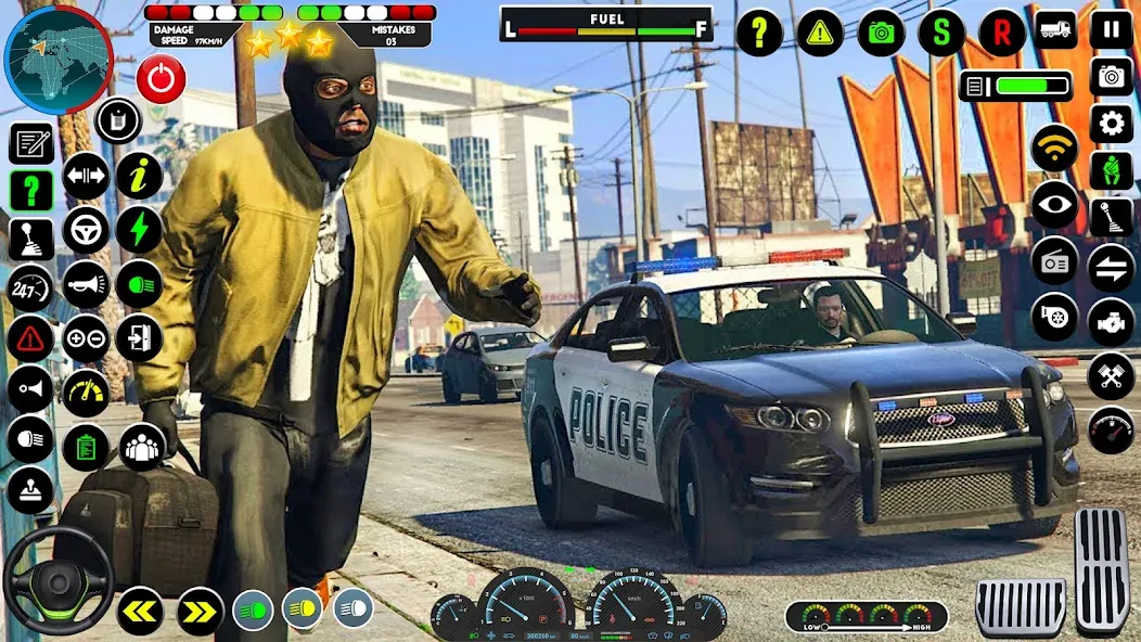 NYPD Police Car Parking Game  [МОД Бесконечные деньги] Screenshot 5