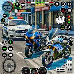 Взлом NYPD Police Car Parking Game  [МОД Бесконечные деньги] - полная версия apk на Андроид