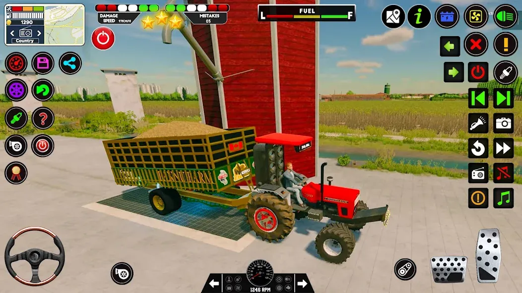 Tractor Driving - Tractor Game  [МОД Много монет] Screenshot 4