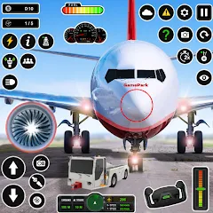 Скачать взлом Pilot Simulator: Airplane Game  [МОД Unlocked] - полная версия apk на Андроид